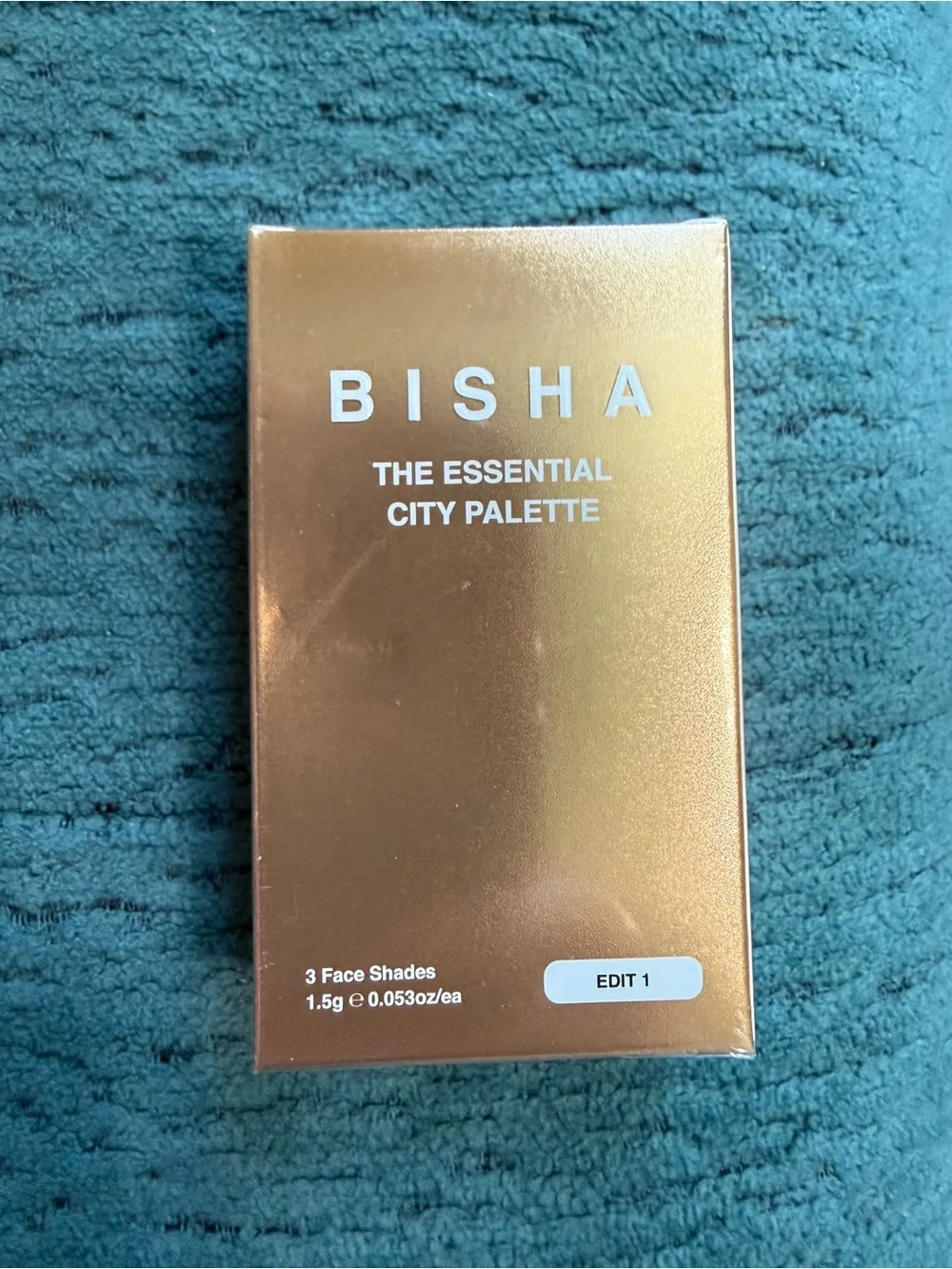 BISHA Essential City Palette in Edit 1 Highlighter Blush Miami West LA Chicago